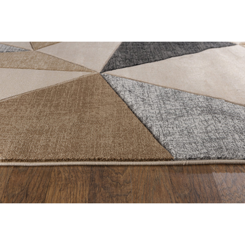 Amanda Geometric Indoor Rug, Rectangle 5' x 7'
