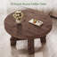 Table basse ronde en bois massif-238457755
