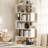 Nabaa Stylish Wooden Room Divider With Open Shelving For Modern Spaces-2074038702