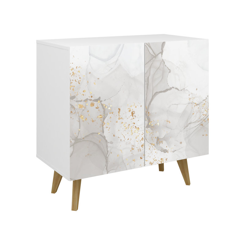 Bostyn Art 2 Door Accent Cabinet, Wassily