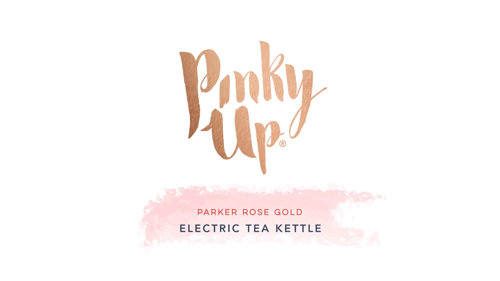 Parker Rose Gold Electric Tea Kettle