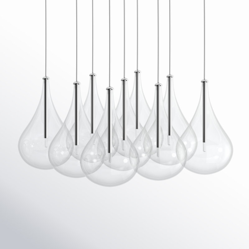 Deva 9-Light Dimmable Pendant