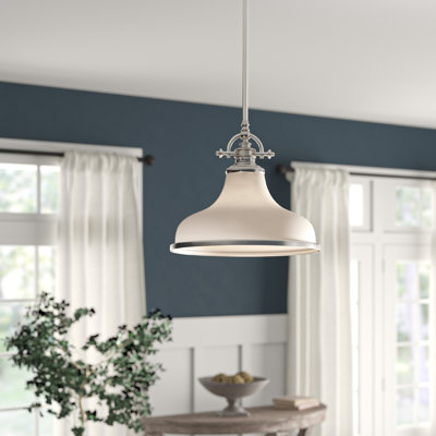 Luminaire suspendu en dome à 1 lumière