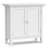 Redmond 32"W Solid Wood Transitional Low Storage Cabinet with Adjustable Shelves and Crown-Edged Top-1946698403