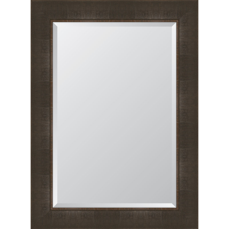 Miroir mural Gullion, H 44,5 po x l 32,5 po, Espresso