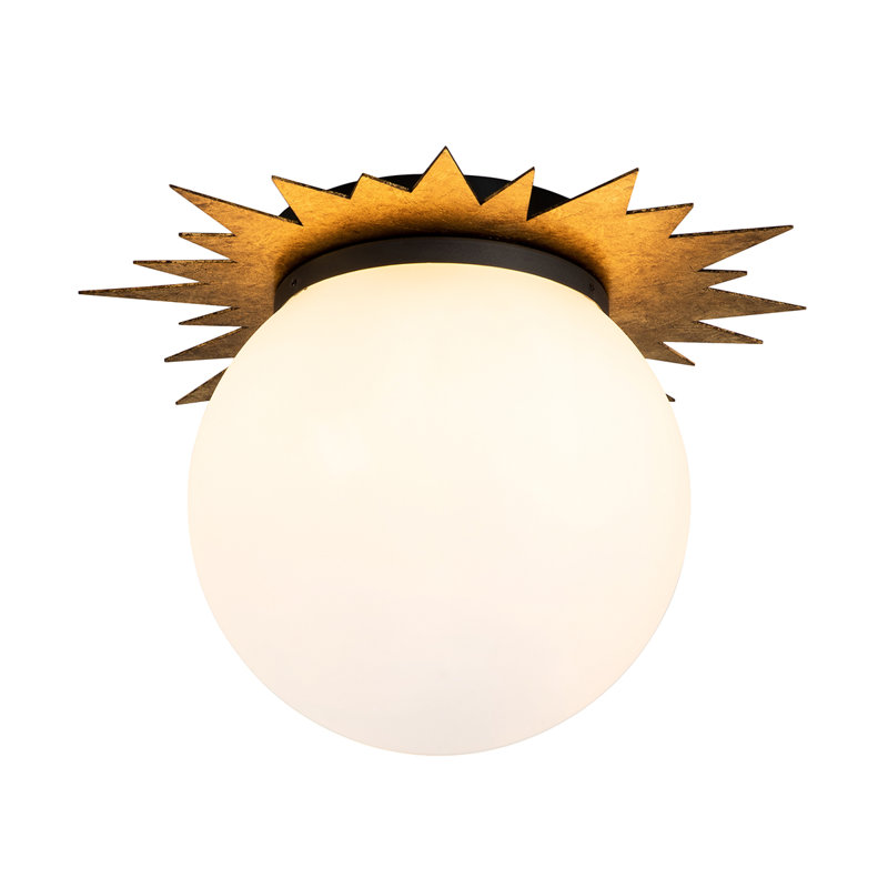 Juleanna LED Flush in Star Shape, Gold