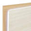 Mobilier de chambre à coucher en bois avec tête de lit à panneau 1pc (seulement lit)-741750761