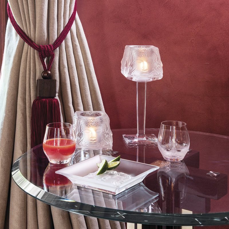 Masque De Femme Votive Candle Holder