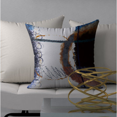 Spicey Bounce Square Pillow Cover & Insert