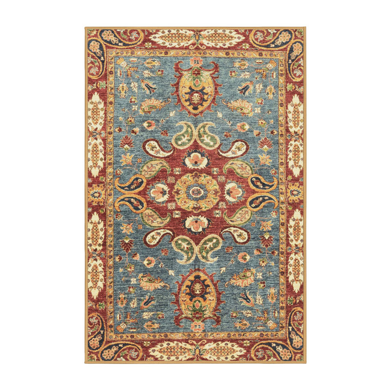 Tapis abstrait moderne 3299, Rectangle 2 pi x 3 pi