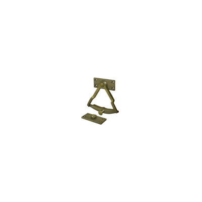 Quadrant de porte Deltana DDQ56U5; Finition laiton antique