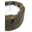 Unscented Jar Candle with Wood Holder-36903612