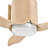 Hinkley Fan Sven 54" LED Smart Ceiling Fan-117666319-117666318