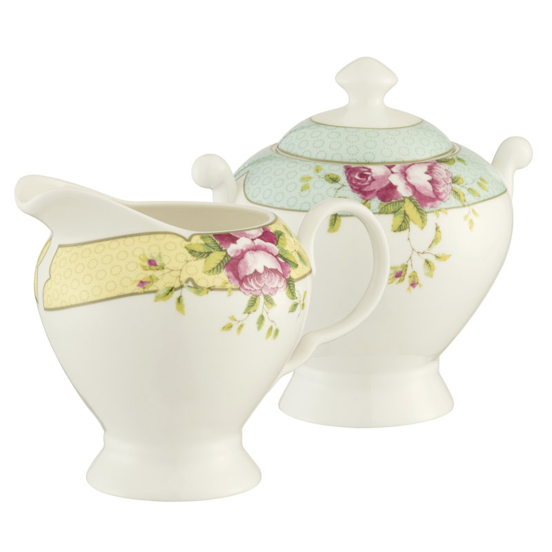 Goodview Sugar And Creamer Set with Lid