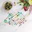Serviettes de table en satin de coton Mod Confetti-122609871