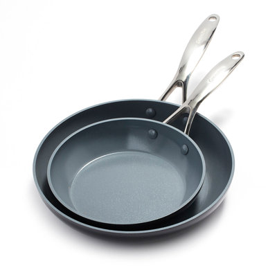 GreenPan Valencia Pro Healthy Ceramic Nonstick 2 Piece Frying Pan Set