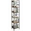 183cm H x 40cm W Metal Etagere Bookcase-851244584
