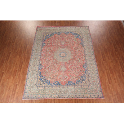 Handmade Floral Traditional Area Rug 10x12