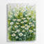 Aquarelle botanique 73, art mural en métal beige-1646624021