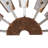 Pieper Farmhouse Abstract Wall Decor on Metal
