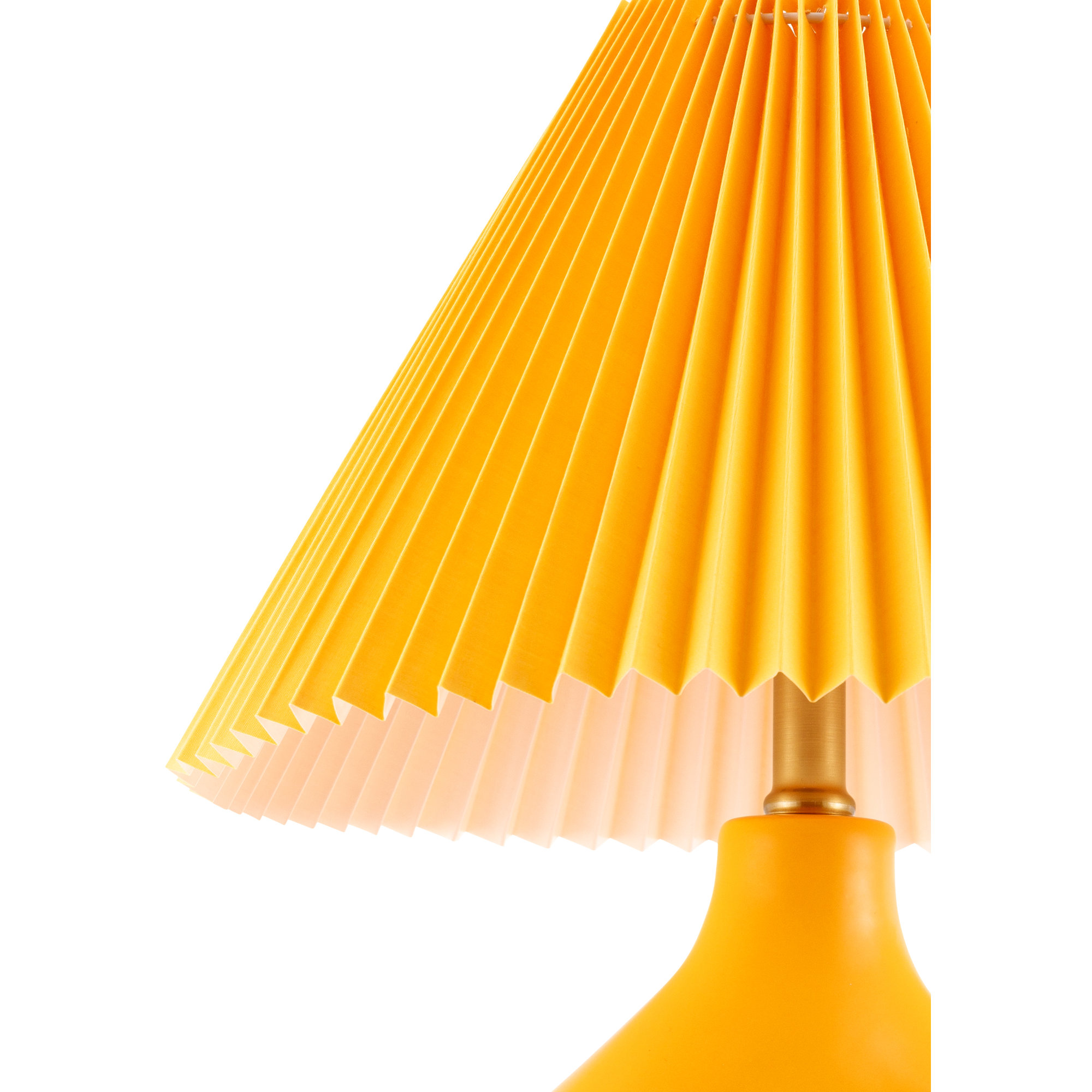 Celes Table Lamp, Orange, Orange