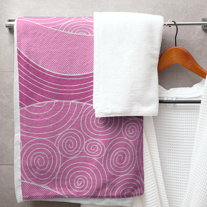 Katelyn Elizabeth Bath Towel, Pink