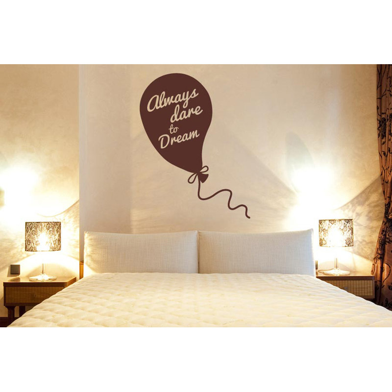 Wall Decal, Brown, Large