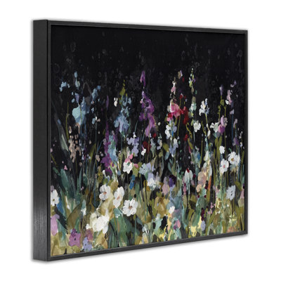 Dark Garden Meadow Framed Giclee Art by Danhui Nai