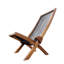 Chaise pliante en bois