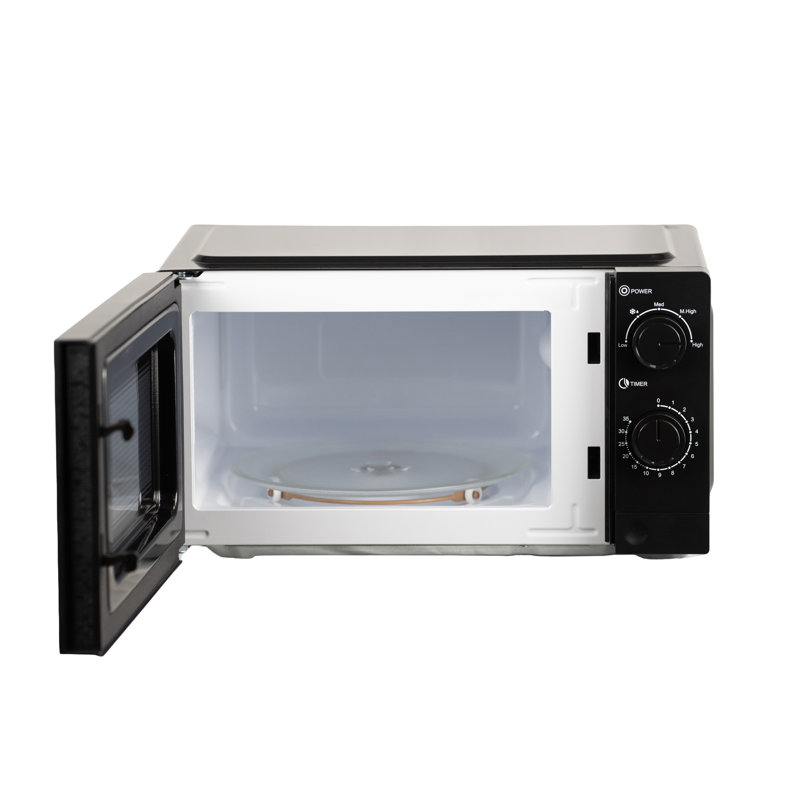 Willow 44.5cm 20m³ L Countertop Microwave, Black