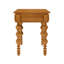 Table de bout en bois massif avec tiroir, table de bout étroite et facile à assembler pour le salon, naturel-349222409