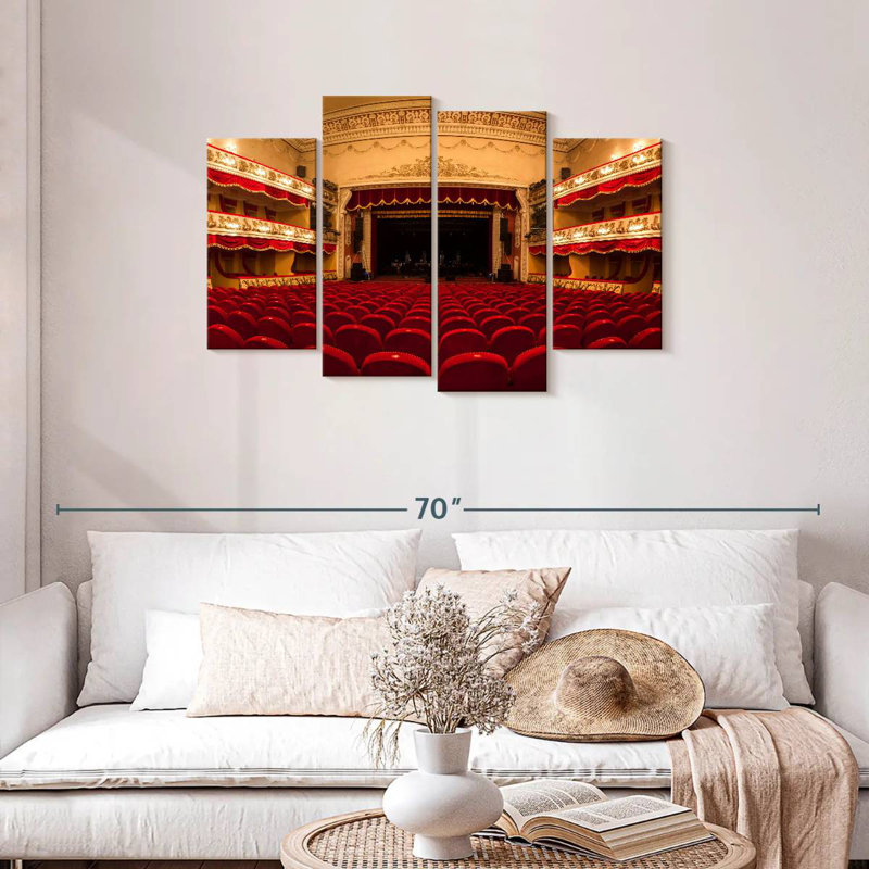 Lilie Opera Concert Hall, 27" H x 43" W