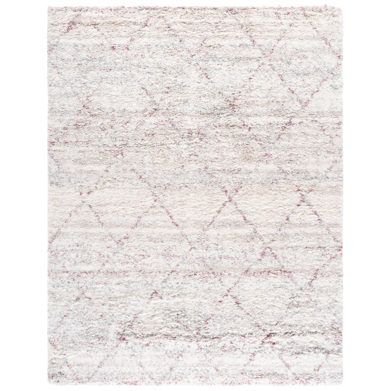 Shaylen Shag 800 Performance Geometric Rug, Rectangle 8' x 10'