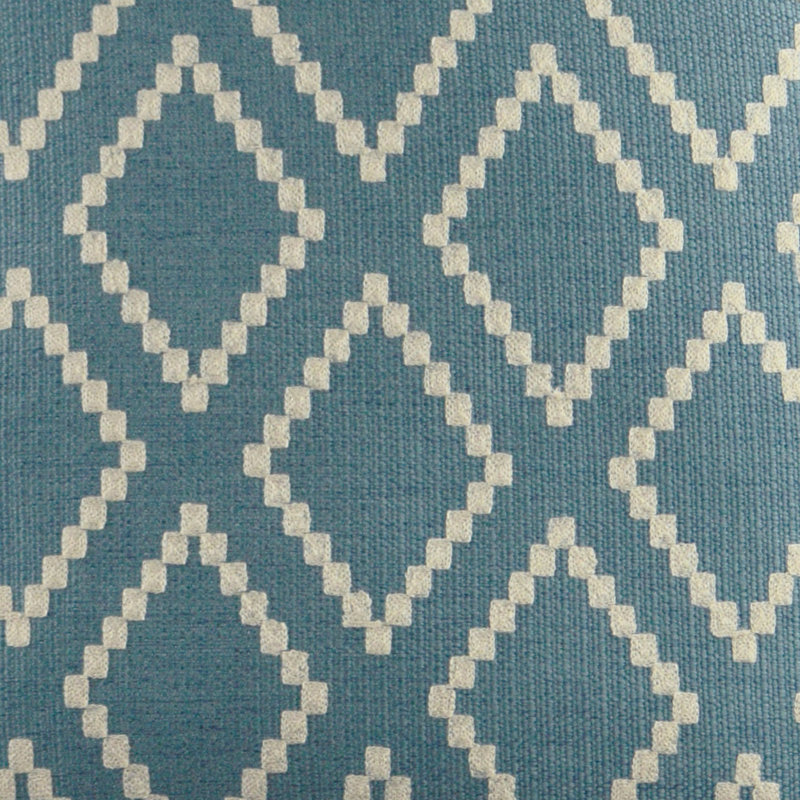 Matteo Pillow Cover & Insert, Blue, Square 22"