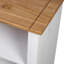 Maloney 110cm H x 80cm W Solid Wood Standard Bookcase-971195596