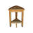 EarthyTeak™ 16'' W Teak Shower Bench