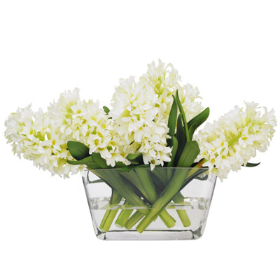 Hyacinth Centerpiece in Vase