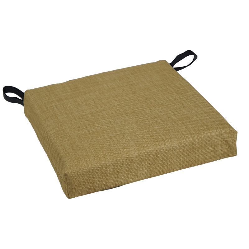 Outdoor 3'' Seat Cushion, Wheat