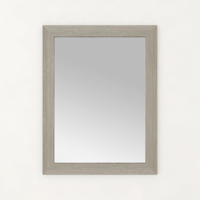 Miroir de style moderne & contemporain Silhouette, Beige/gris