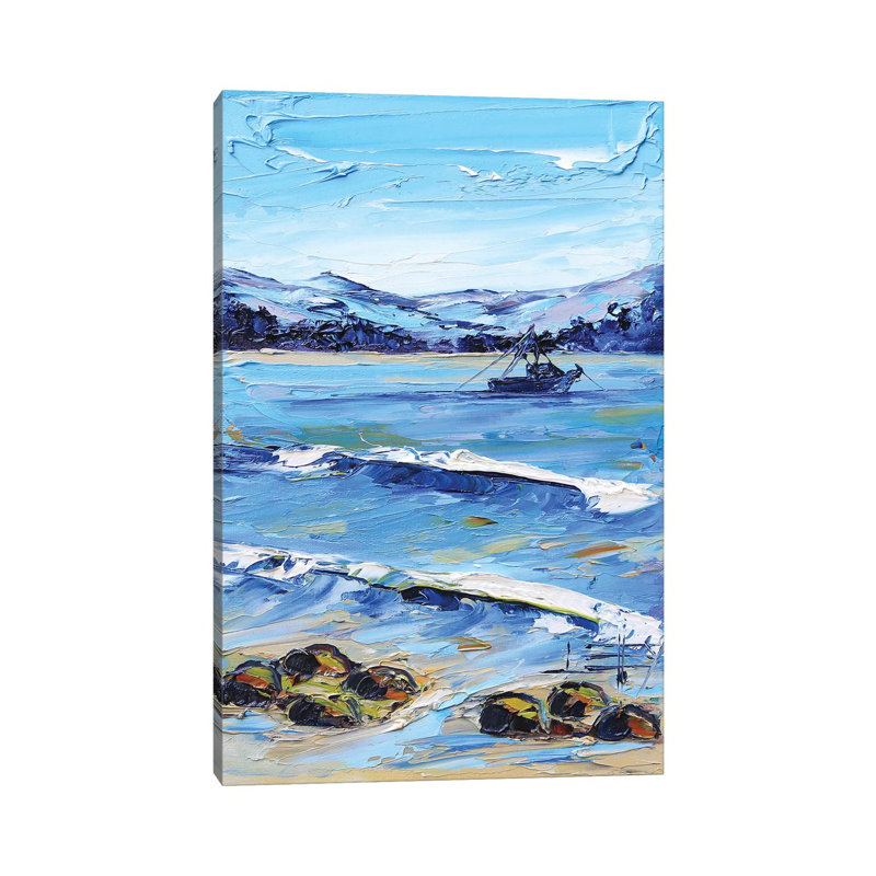 A Day In Monterey by Lisa Elley - Wrapped Canvas Gallery-Wrapped Canvas Giclée, 66.04 cm H x 45.72 cm W x 1.91 cm D