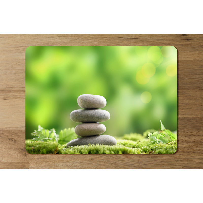 Draeson Wood No Pattern Rectangle Placemat