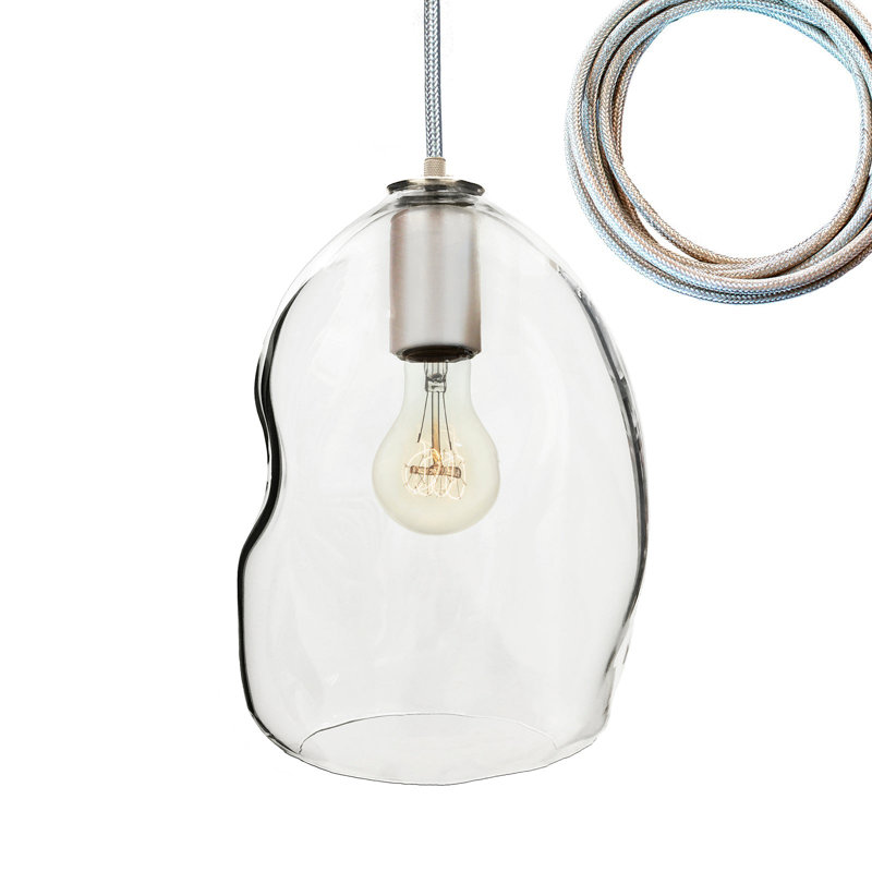 8 - Light Chandelier, 100" H x 18" W x 18" D, LED, Silver