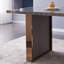 Table de salle à manger rectangulaire 1 pièce sans chaise