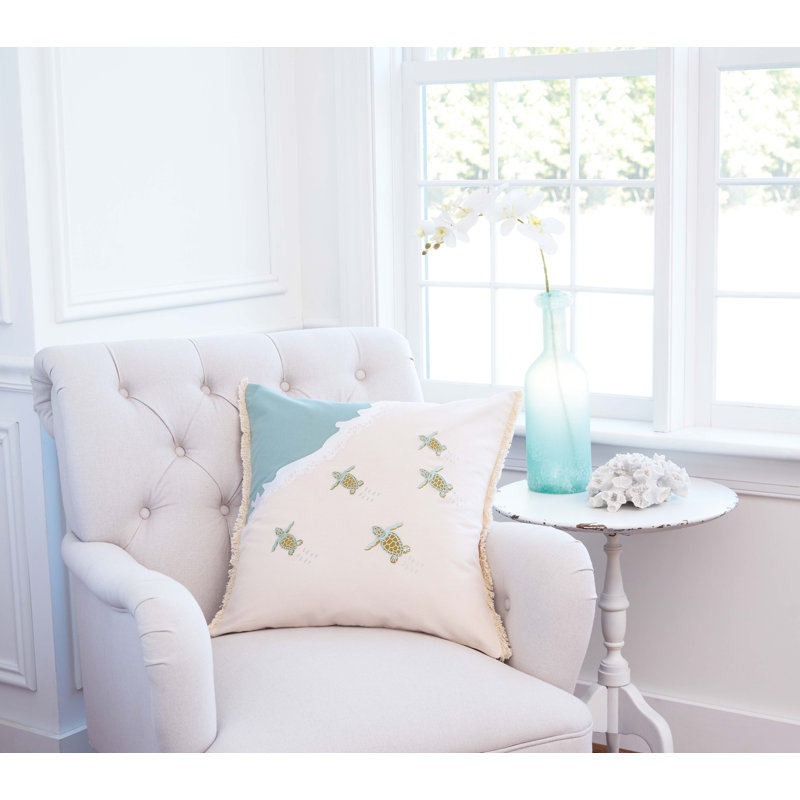 Turtle Migration Pillow