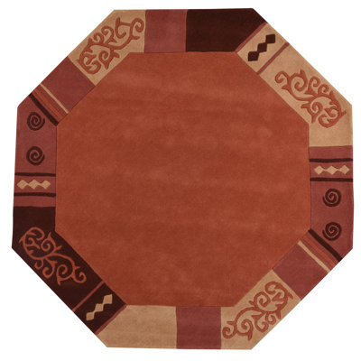 Ambadi Solid Colour Wool Hand Tufted Area Rug