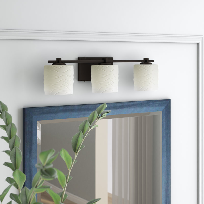 Darrien 3 - Light Dimmable Vanity Light, Dark Bronze