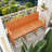 1-Piece Indoor/Outdoor Furniture 3-Seater Sofa Waterproof PP Material - Easy Assembly Patio Conversation Set-1018119561