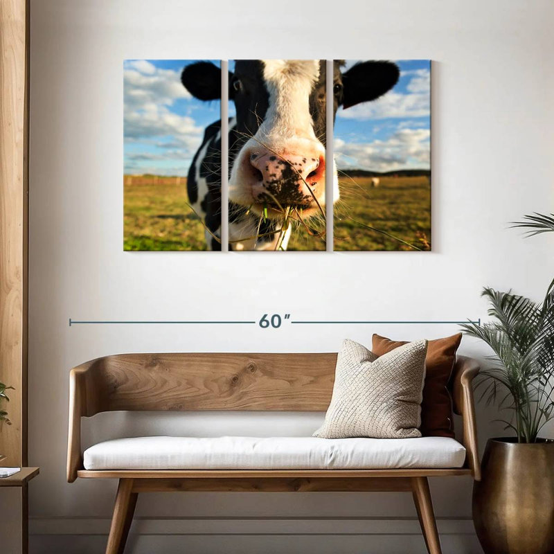 Brampt Cow Selfie, 28" H x 45" W