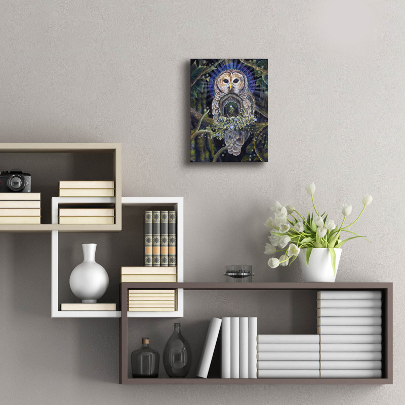  «Path of Silence» par Verena, art mural en verre acrylique, 12 po x 16 po
