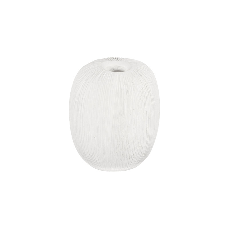 Vasti Vase, SM, 9" H x 7" W x 7" D